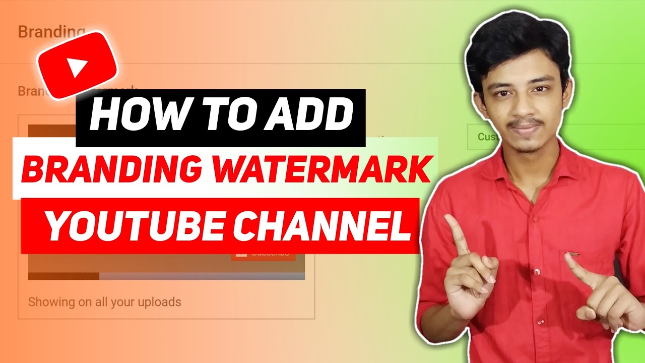 How To Add Branding Logo Watermark On YouTube Videos in Tamil ...