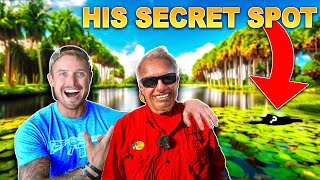 Roland Martin Takes Me To His SECRET Spot  Absolute Fishing Legend