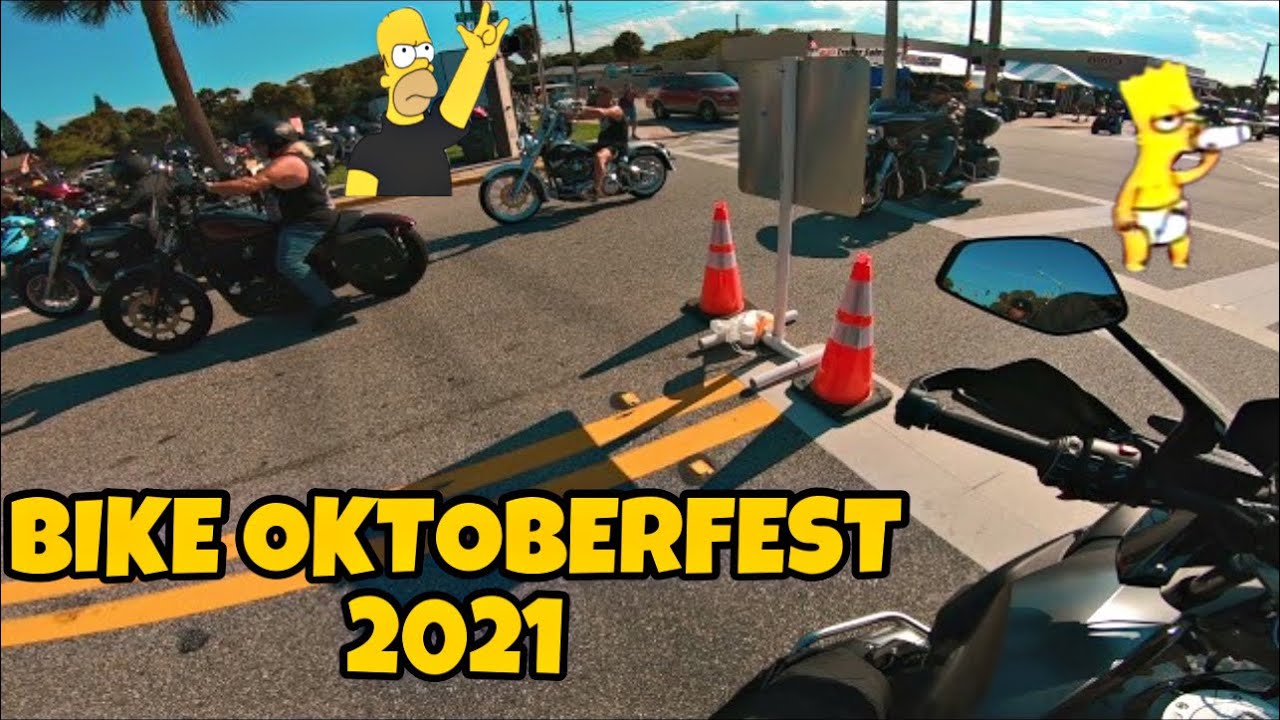 BIKE WEEK 2021 Oktoberfest Daytona beach HARLEY INDIAN ETC