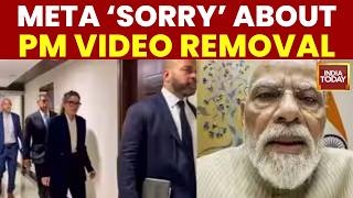 Meta Apologises To Centre Over CSAM, Deepfakes & Restriction Of PM Video | India Today News