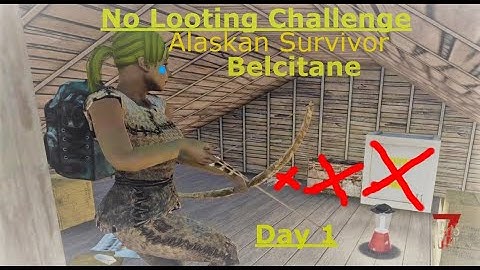 No Looting Challenge Ep1. 7 Days to die A18