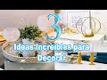 Como hacer Candelabros fácil para decorar /DIYS Candelabros para decorar tu casa/