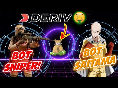 ✅ SNIPER BOT ET SAITAMA BOT GRATUIT GAGNER 142,35 R$ SUR DERIV.COM EN 20 MINUTES-TRADER BOTS CL...