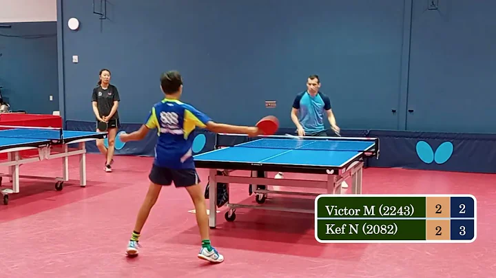 Victor Moraga (2243, penhold) vs Kef Noorani (2082...