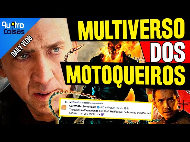 Motos Clássicas Brasil etc - o ator Nicolas Cage, o Motoqueiro Fantasma 😎