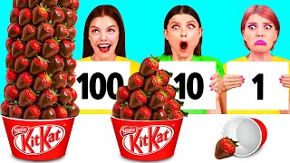 видео: 100 Слоев Еды Челлендж | Фантастические Кухонные Рецепты от DaZaZa Challenge картинка: 100 Слоев Еды Челлендж | Фантастические Кухонные Рецепты от DaZaZa Challenge