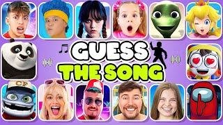 Guess The Meme & Youtuber By Song|Lay Lay,King Ferran,Salish Matter,MrBeast,Elsa,Kung fu panda 4