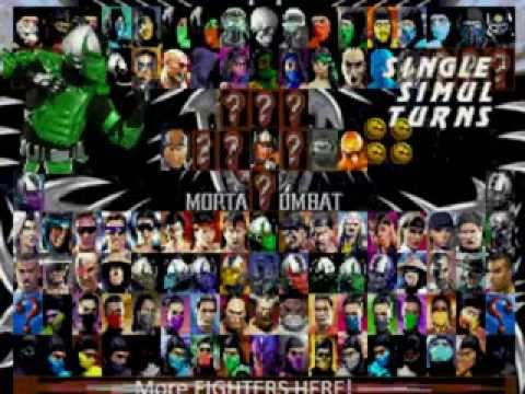 Mortal Kombat Project 4.8.3(PC)  99 персонажей, 291 зона боя.