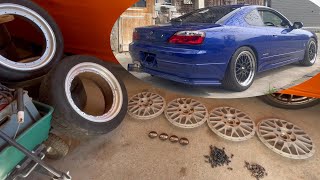 BBS LM Full Wheel Rebuild for the S15 Silvia!