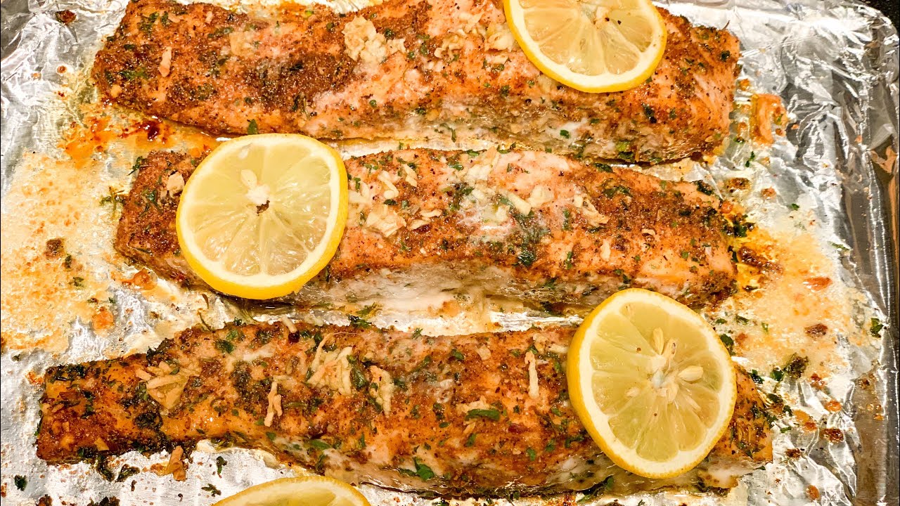 Baked Salmon recipe | Dinner or lunch Recipe |Delicious soft and moist