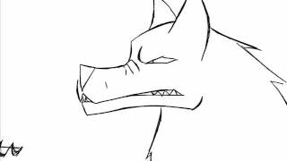 Wolf Growl Animation Test