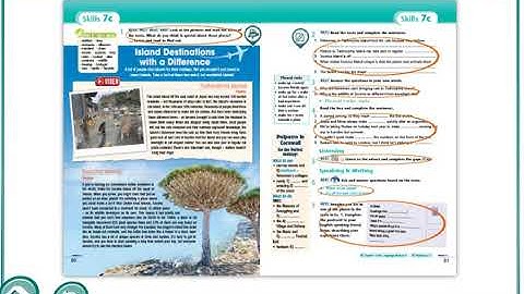 Excel 8th grade. Island destinations with a difference