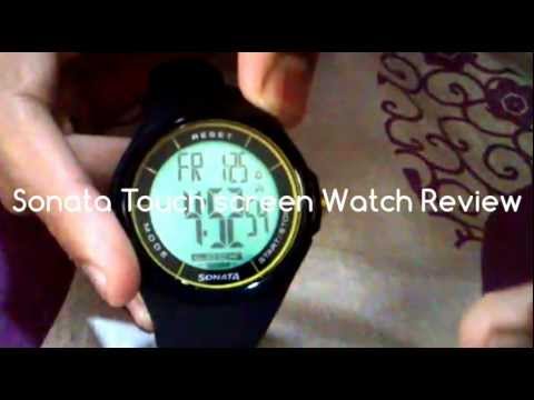 Sonata Touch Screen Watch RE-View - YouTube