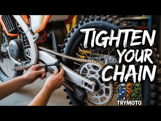 2025 Kawasaki KX250 Chain Adjustment - YouTube