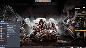 ArcoLinux : 954 use the conky-toggle to show and hide your conky or super + c