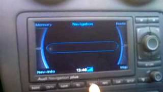 Audi A3 RNS-E video and reverse camera