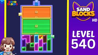 Sand Blocks Level 540 Solution Walkthrough