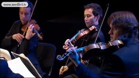 Quatuor Ebène - Beethoven String Quartet No. 7 in F major, op. 59 No. 1 - Verbier Festival 2010