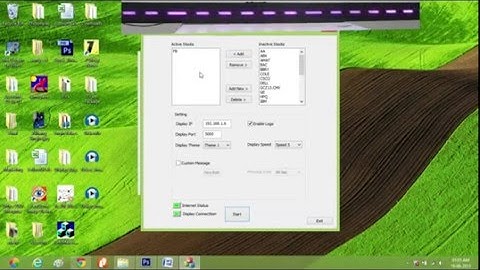 Led Stock Ticker Manual