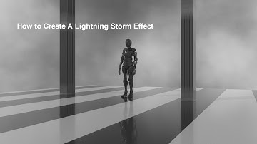 Creating A Lightning Storm in LightWave / Synchronizing Key Frames with Graph Editor