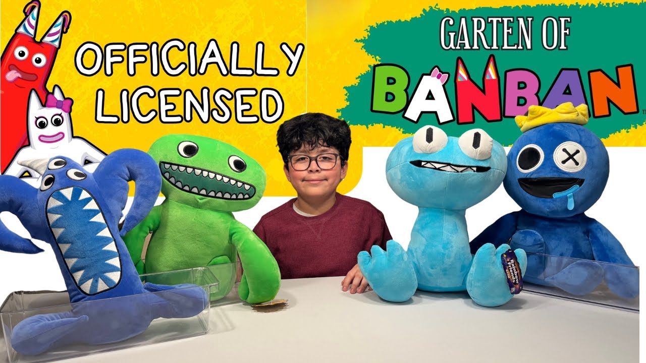 Garten of Banban GIANT JUMBO JOSH Plush Official - YouTube