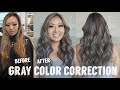 Hair Transformations with Lauryn: Corrective Gray Highlight Ep. 127