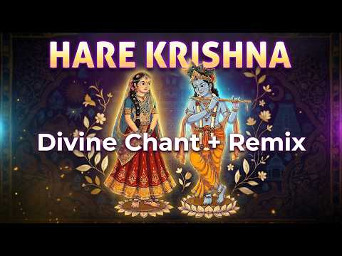 HARE KRISHNA | Divine Vibes Remix | Peaceful Bhakti Chill Mix