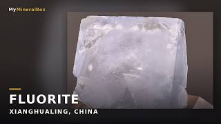 Video preview: Cubic Blue Fluorite – Xianghualing, Hunan, China | Natural Mineral Specimen