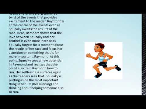 Vídeo: Qual é o tema em Raymond's Run?