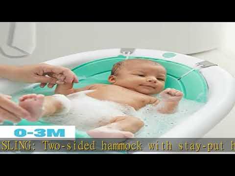 Frida Baby 4-in-1 Grow-with-Me Bath Tub| Transforms Infant Bathtub to