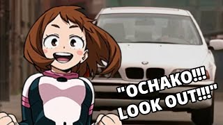 Ochako Gets Hit By A Car | Meme