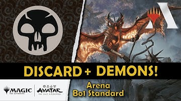DISCARD + DEMONS = The Most DEVASTATING Combo in Standard! #mtgarena #mtg #standard #avatar
