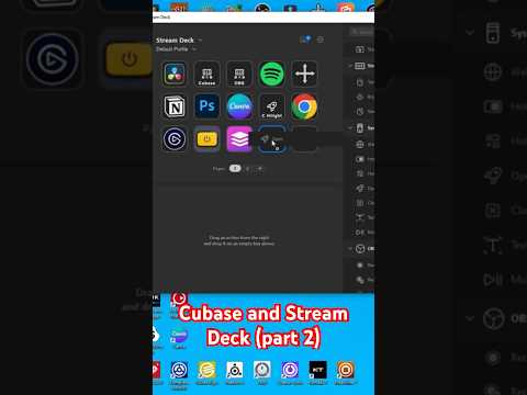 Cubase and Stream Deck (part 2) #shorts