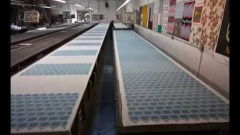 In Lụa (In Lưới) Khổ Lớn Trên Vải Tại Xưởng In Vải