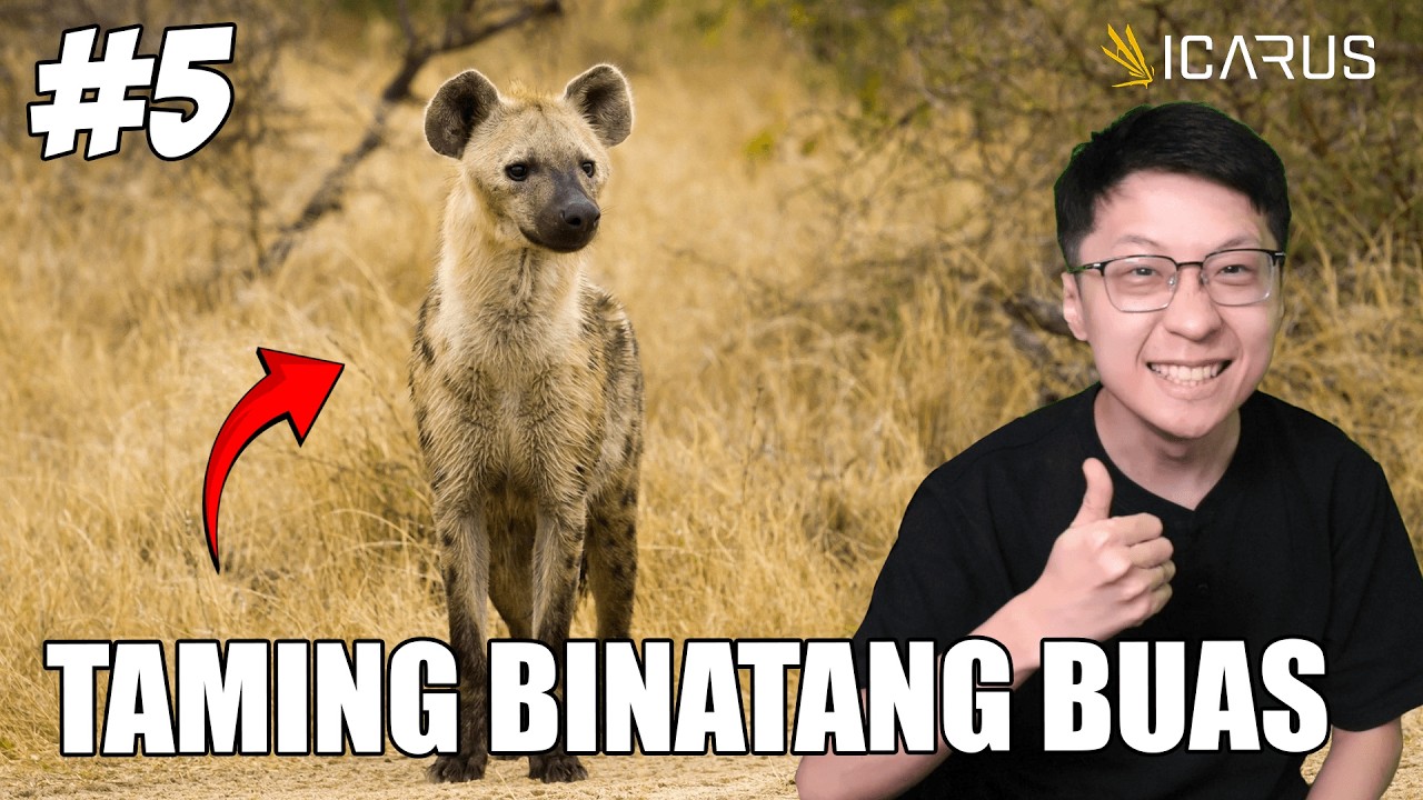 MENJINAKKAN HEWAN BUAS PERTAMA KALINYAA!! MAKIN KERENN!! - Icarus Open World Indonesia - Part 5