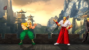 Charlie Nash Vs Geese - High Level Epic Fight !