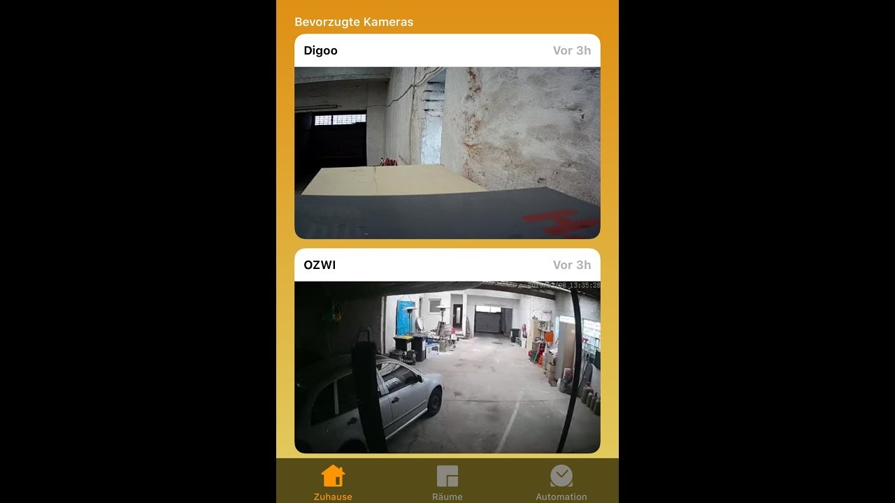 Update New 20€ Kamera in Homekit (ioBroker) integrieren