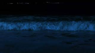 ASMR | Sleeping Tidal Harmony: Powerful Ocean Waves Ensure Deep Sleep - Coastal Night Symphony