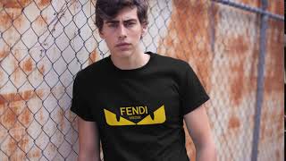Mens Cat Lovers x FENDI Tee