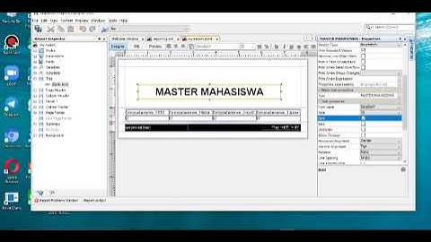 Laporan 7 - Print data dengan iReport
