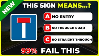 Pass Your Driving Test 2025 | 40 Road Signs Every Driver Must Know 🚗