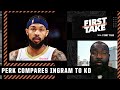 Brandon Ingram reminds Perk of Kevin Durant 👀 'A young superstar in the making!' | First Take