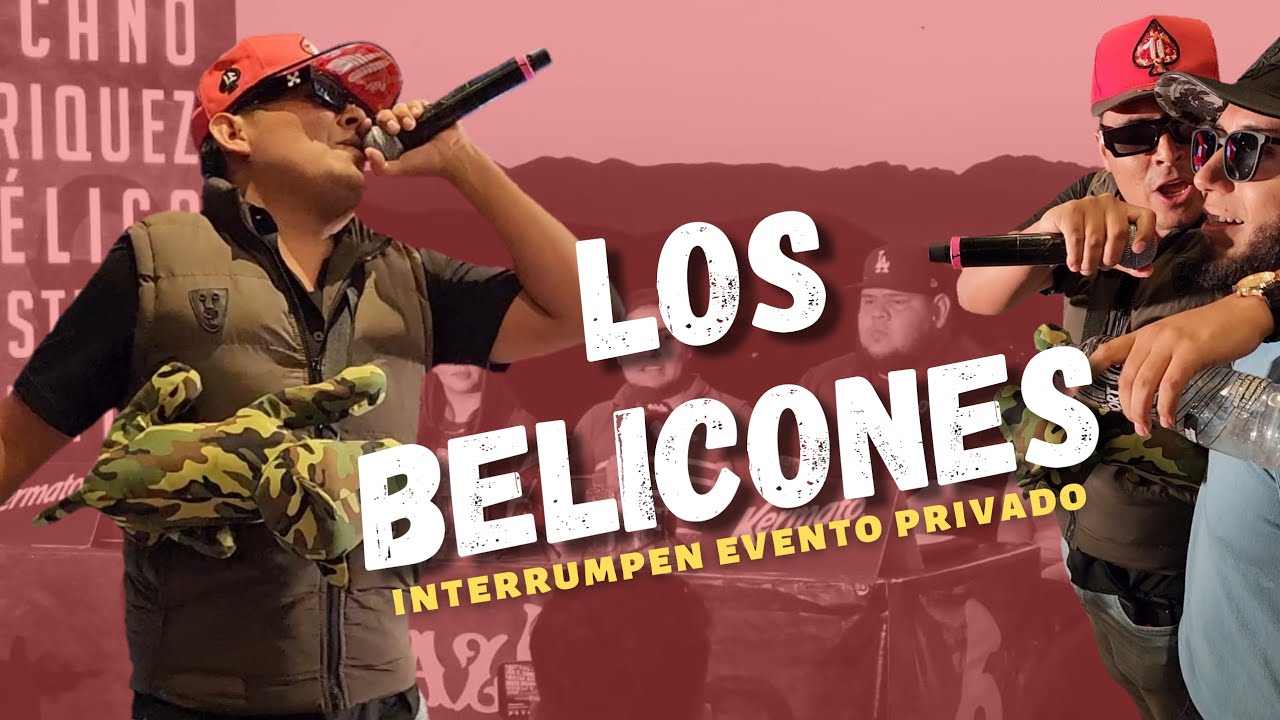 Los Belicones interrumpen evento!😳 Detrás de cámaras - versión extendida