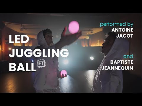 LED Juggling Ball - Antoine & Baptiste | Pyroterra Lighttoys