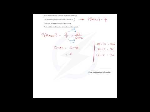 Question 6 Solution Tutorial | GCSE Maths Revision | Edexcel | June 2016 | 1H | 1MA0 | Non Calc