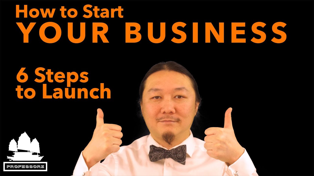How to Start Your Business - 6 Steps to Launch new Business [5 Minute