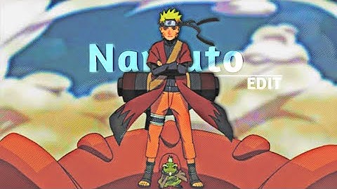 Naruto Edit - Edgy Rotate💎 // [Node Vídeo] 1080p60fps