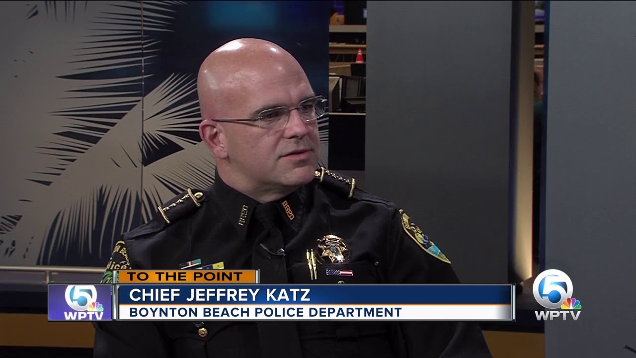 To The Point 12/3/17: Boynton Beach Police Chief Jeffrey Katz - YouTube