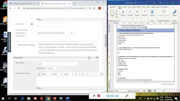 Crear Evaluación 2 Crear Pregunta d Respuesta Corta