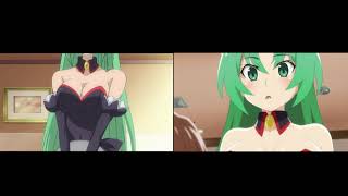 Higurashi no naku koro ni 2020 vs. 2006 anime- Mion appears scene  -comparision animation raw 